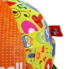 LEBULA WOOPIE Soft Sensory Ball s vložkami pro batole + zvuk