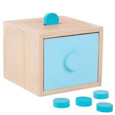 WOOPIE WOOPIE GREEN Dřevěný vzdělávací šuplík Montessori Sorter