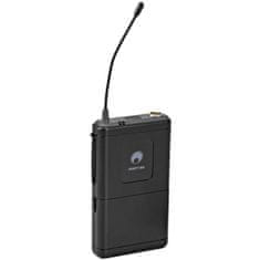 Omnitronic PORTY-8A Bodypack + klopový mikrofon 863.1 MHz