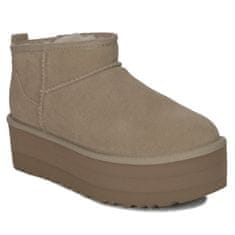 Ugg Australia Sněhovky hnědé 37 EU Classic Ultra Mini Platform