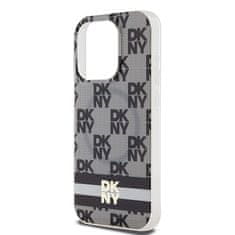 DKNY Originální kryt DKNY IML Checke Red Mono Pattern & Printed Stripes MagSafe DKHMP14XHCPTSK for Apple iPhone 14 Pro Max , barva černá