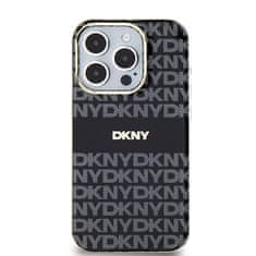 DKNY Originální kryt DKNY IML Mono & Stripe MagSafe DKHMP13XHRHSEK for Apple iPhone 13 Pro Max , barva černá