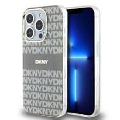 DKNY Originální kryt DKNY IML Mono & Stripe MagSafe DKHMP15LHRHSEE for Apple iPhone 15 Pro beige
