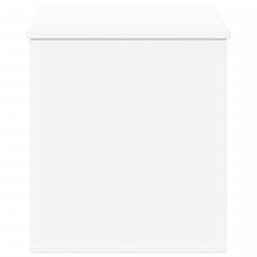 Vidaxl Úložný box bílý 100 x 42 x 46 cm kompozitní dřevo