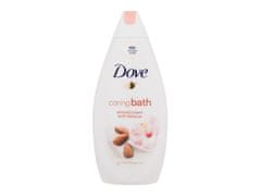 Kraftika 450ml dove caring bath almond cream with hibiscus