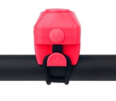 APT AG496C Elektronický zvonek na kolo - červený