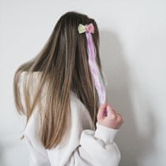 GFT Dětský příčesek do vlasů se sponkou - růžová mašlička