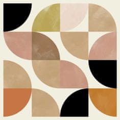 Pelcasa Circles Nov 19 Beige Viertel Circles - 70x100 cm 