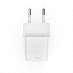 Hama Eco rychlá USB nabíječka, USB-C PD/QC 25 W, bílá