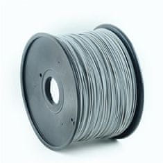 Gembird Tisková struna (filament), PLA, 1,75mm, 1kg, šedá