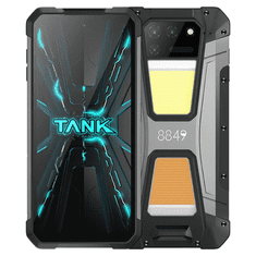 Unihertz Tank 2 12/512GB, 15500mAh, černá