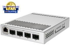 Mikrotik Cloud Router Switch CRS305, 4x SFP+, 1x GbE, Dual PSU, Dual boot, L5