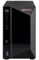 Asustor NAS AS3302T v2 2x 3,5" SATA,Realtek RTD1619B 1.7GHz, 2GB, 2.5GbE x1, USB3.2 Gen1 x3, WOW (Wake on WAN)