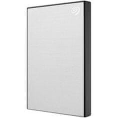 Seagate HDD External One Touch with Password (2.5'/5TB/USB 3.0) - Silver