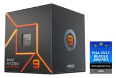 AMD Ryzen 9 7900 / LGA AM5 / max. 5,4GHz / 12C/24T / 76MB / 65W TDP / BOX vč. chladiče Wraith Prism