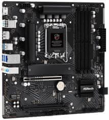 ASRock B760MPG Lightning / Intel B760 / LGA1700 / 4x DDR5 / 3x M.2 / HDMI / DP / USB-C / mATX