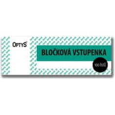 Optys Bločková vstupenka