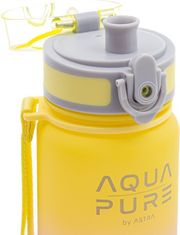 Astra Zdravá láhev na vodu Aqua Pure 400 ml fialovo-žlutá