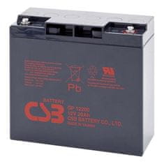 CSB Pb záložní akumulátor GP12200, 12V, 20Ah