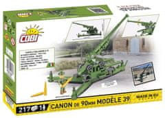 Cobi 2294 II WW Canon de 90 mm Modele 39, 1:35, 217 k, 1 f