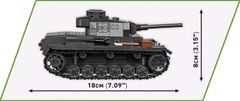 Cobi 2289 II WW Panzer III Ausf J, 1:35, 590 k, 1 f