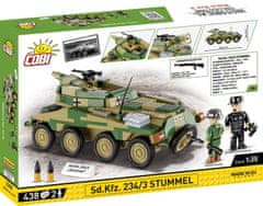 Cobi 2288 II WW Sd. Kfz 234/3 Stummel, 1:35, 438 k, 2 f