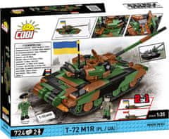 Cobi 2624 Armed Forces T-72 M1R (PL/UA), 1:35, 724 k, 2 f