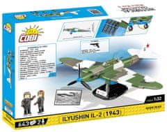 Cobi 5745 II WW Iljušin IL-2 (1943), 1:32, 643 k, 2 f