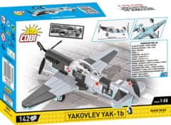 Cobi 5863 II WW Jakovlev YAK-1b, 1:48, 142 k