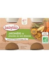 Babybio Příkrm zeleninová směs 2x 130 g