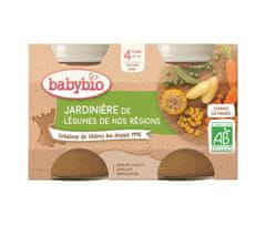 Babybio Příkrm zeleninová směs 2x 130 g