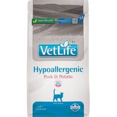 Vet Life Natural Feline Dry Hypoallergenic Pork & Potato Adult 1,5 kg