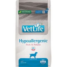 Vet Life Natural Canine Dry Hypoallergenic Pork & Potato 2 kg