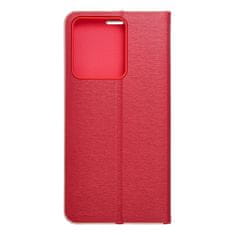 FORCELL Pouzdro / obal na Xiaomi Redmi NOTE 13 4G červené - knížkové LUNA Book