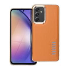 MobilMajak Obal / kryt na Samsung A52 5G / A52 LTE 4G / A52s 5G hnědý - MILANO Case