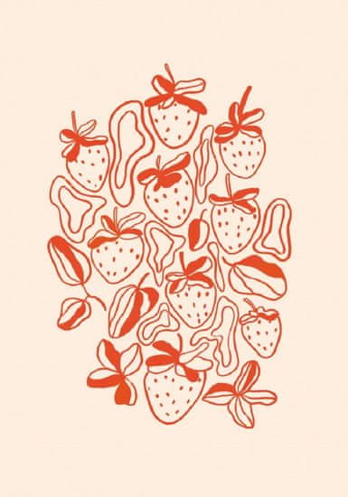 Pelcasa Strawberries - 70x100 cm