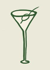 Pelcasa Cocktail Green - 21x30 cm 