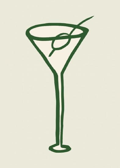 Pelcasa Cocktail Green - 21x30 cm