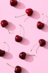 Pelcasa Cherries On Pink Background - 70x100 cm 