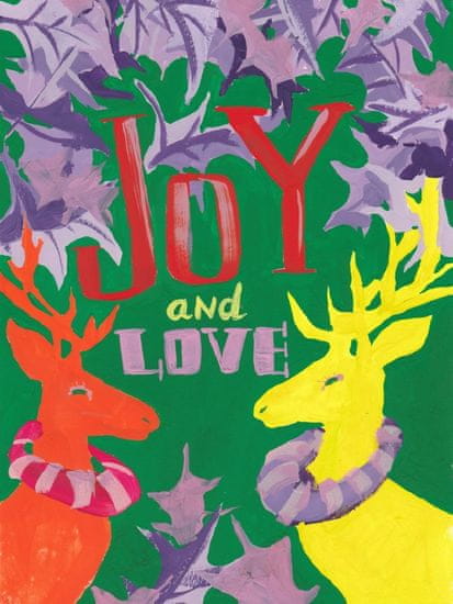 Pelcasa Joy And Love, Green - 30x40 cm