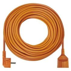 Emos Prodlužovací kabel s 1 zásuvkou ENTIKO 30 m oranžový