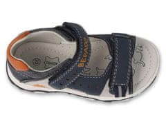 Befado chlapecké sandálky DINO 170P098 s koženou stélkou vel. 20