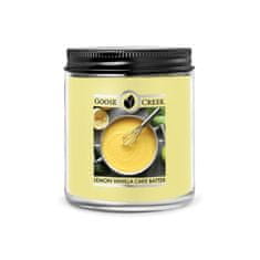 Goose Creek Svíčka s 1-knotem 0,2 KG LEMON VANILLA CAKE BATTER, aromatická v dóze KP