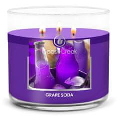 Goose Creek Svíčka 0,41 KG GRAPE SODA, aromatická v dóze, 3 knoty