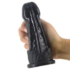 FAAK anální dildo černé - 14,4 cm