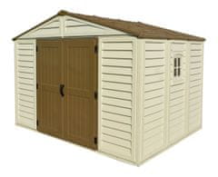 Duramax Zahradní domek WoodBridge Plus 7,6 m² + podlahová konstrukce (model 40214 -10,5x8´)