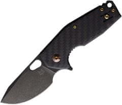 Fox Knives FX-526LI CF FOX kniva VOX SURU M398 PVD STONEWASHED BLD,CARBON FIBER