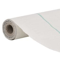 Vidaxl Mulčovací textilie bílá 1,5 x 200 m PP