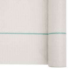 Vidaxl Mulčovací textilie bílá 1,5 x 100 m PP