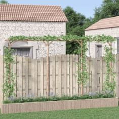 Vidaxl Pergola bambus 385 x 40 x 205 cm